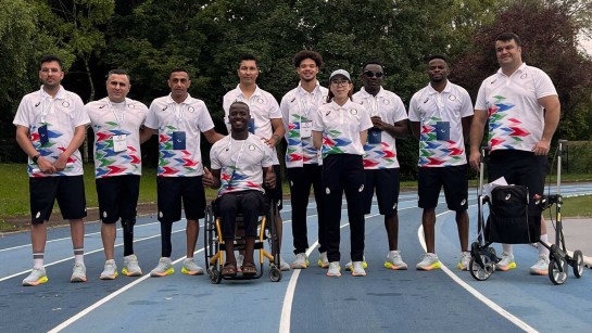 Flyktinglaget i Paralympics i Paris 2024.